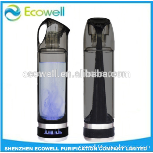 Hot sell PE Intelligent Hydrogen Rich Water Ionizer Maker Generator Bottle